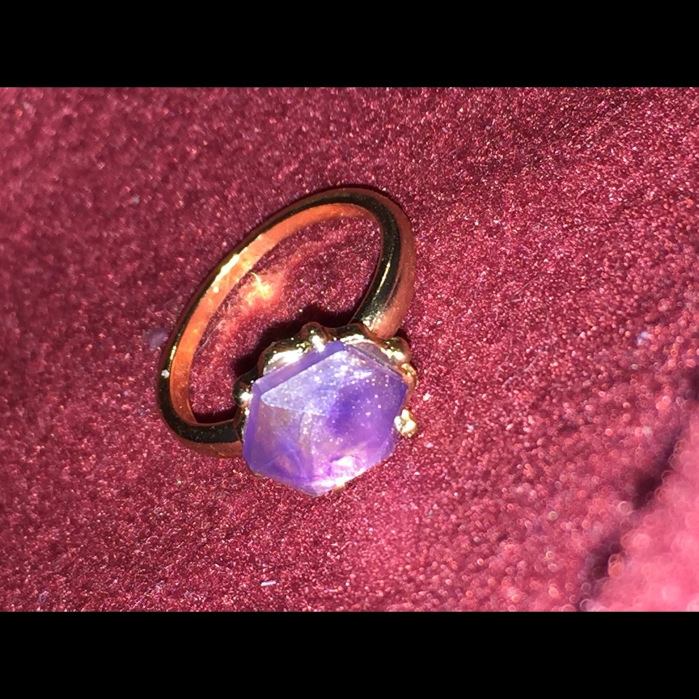 Set of 4 quartz rings
